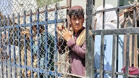 اقدامات هلال احمر برای افغانستانی‌ها در مرز ایران