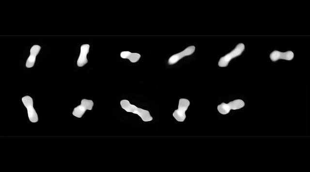 جدیدترین تصاویر از سیارکی که به استخوان سگ شبیه است!