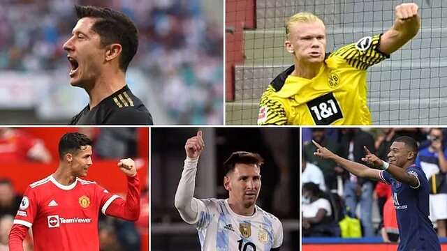 5 ماشین گلزنی فوتبال در سال 2021 میلادی