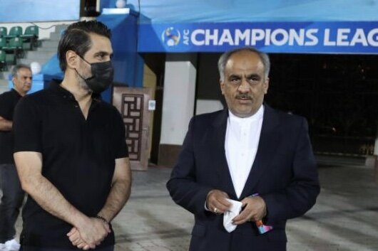 سفیر ایران در تاجیکستان نظاره‌گر تمرین پرسپولیس