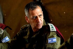 گفتگوی رئیس ستاد ارتش اسرائیل با رئیس فرماندهی مرکزی نیروی دریایی آمریکا 