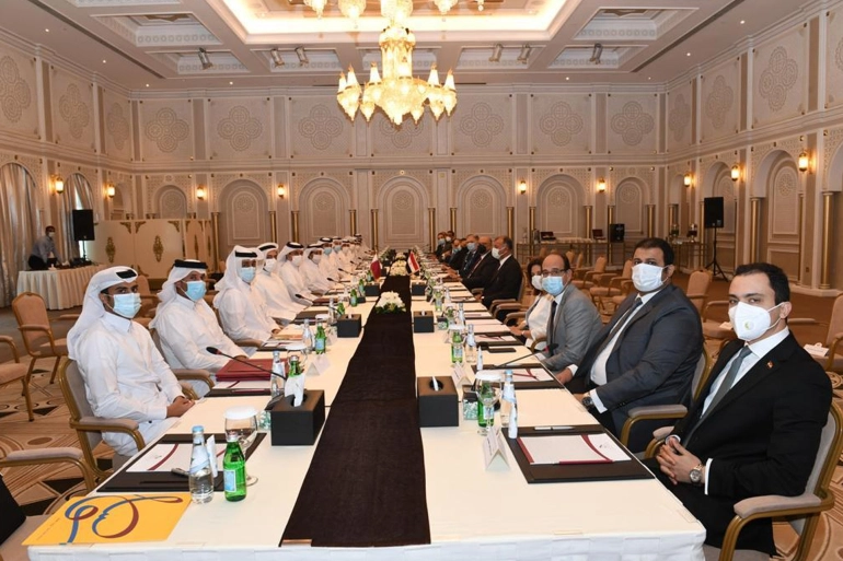 امضای چند یادداشت تفاهم در هفتمین نشست کمیته مشترک مصر و قطر