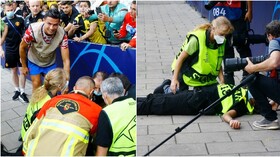 اقدام تحسین برانگیز رونالدو در حاشیه دیدار با نماینده سوئیس