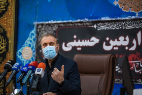 نشست خبری حسین ذوالفقاری رئیس ستاد مرکزی اربعین