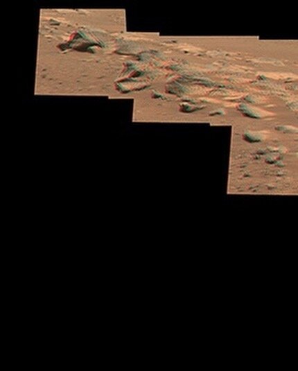 مریخ را ۳ بعدی ببینید