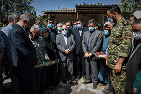 کلنگ زنی ۱۰ هزار واحد مسکن محرومان در شهرستان گرمی استان اردبیل