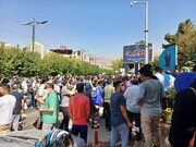 تجمع استقلالی‌ها مقابل وزارت ورزش/ شعار علیه مددی و ملکیان!