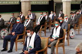 دیدار مدال‌آوران ایران در رقابت‌های المپیک و پارالمپیک ۲۰۲۰ توکیو با مقام معظم رهبری