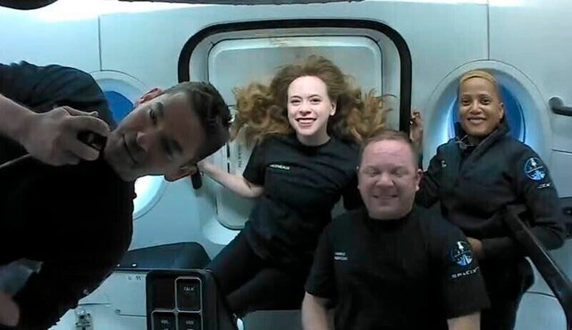 مسافران فضایی "اسپیس ایکس" در راه بازگشت به زمین