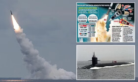 ارتش آمریکا یک موشک "ترایدنت ۲" را آزمایش کرد