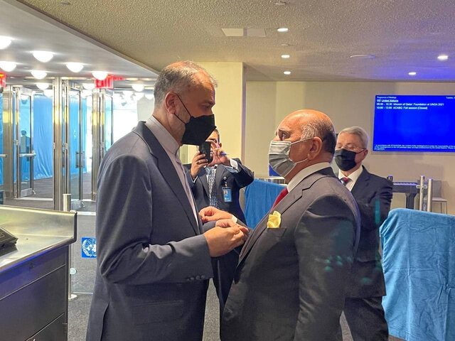 دیدار امیر عبداللهیان با وزیران امور خارجه عراق و ونزوئلا در حاشیه مجمع عمومی سازمان ملل