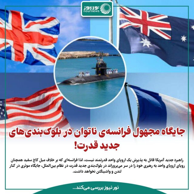 جایگاه مجهول فرانسه‌ی ناتوان در بلوک‌بندی‌های جدید قدرت!
