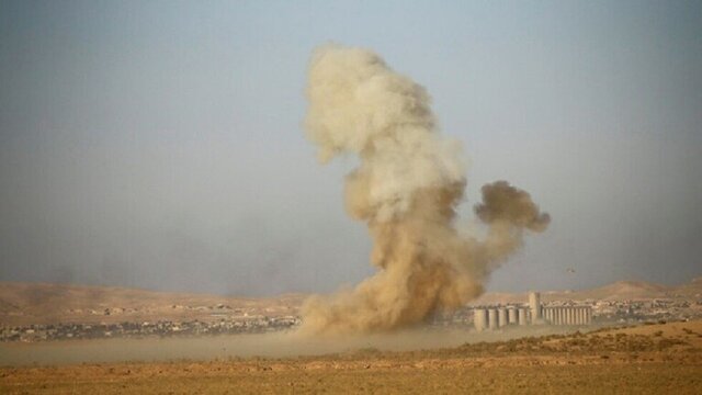 حمله موشکی نزدیک اردوگاه نظامیان ترکیه در شمال موصل