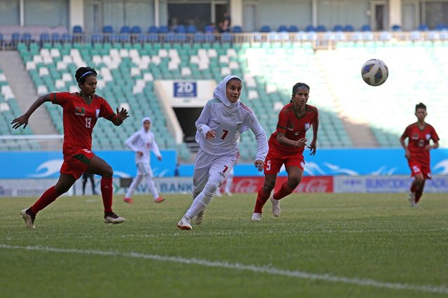ایران صفر_ ۷ چین/ شکست فوتبال زنان ایران در دومین گام جام ملت‌ها