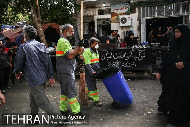 رجزییات استقرار نیروهای شهرداری تهران در نجف