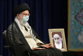مراسم عزاداری اربعین حسینی با حضور مقام معظم رهبری 3