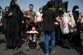 مراسم راهپیمایی جاماندگان اربعین حسینی در تهران - ۲