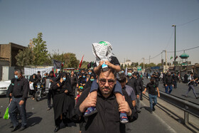 مراسم راهپیمایی جاماندگان اربعین حسینی در تهران - ۲