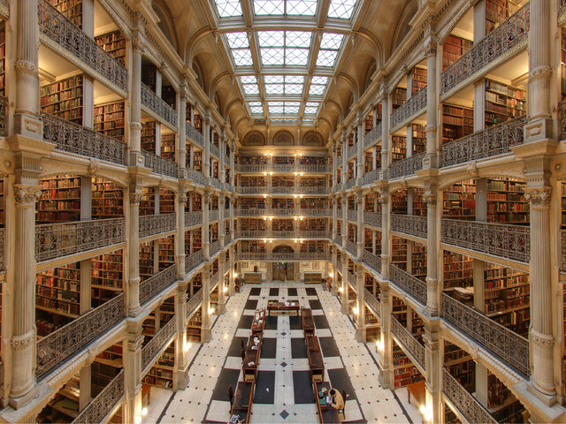زیباترین کتابخانه‌های دانشگاه‌های دنیا را بشناسید