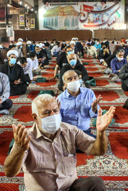 نخستین نماز جمعه اهواز پس از شیوع کرونا