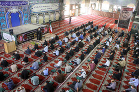 نخستین نماز جمعه اهواز پس از شیوع کرونا