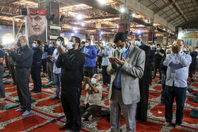 نخستین نماز جمعه اهواز پس از شیوع کرونا