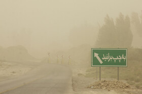 طوفان در منطقه سیستان