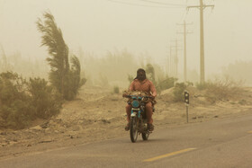 طوفان در منطقه سیستان