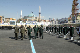 مراسم مشترک دانش‌آموختگی دانشگاههای افسری نیروهای مسلح در دانشگاه امام حسین(ع)