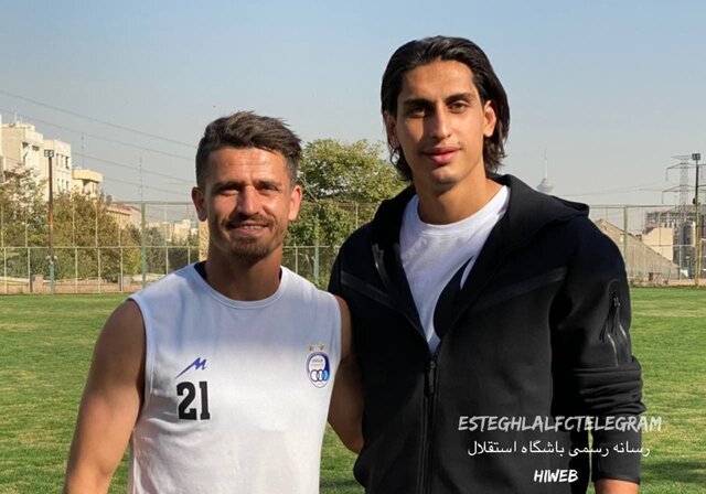 حضور نادری در جمع آبی‌پوشان/ غیبت ۲ بازیکن در تمرین استقلال
