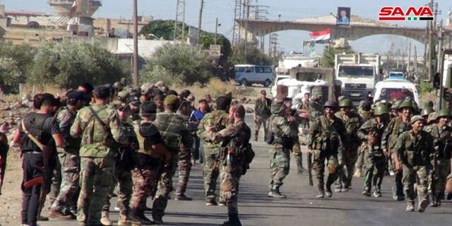 ارتش سوریه پاکسازی تعدادی از روستاهای جنوب شرق درعا را آغاز کرد