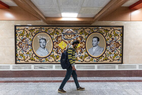 افتتاح ایستگاه مترو شهید رضایی