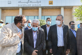 بازدید علیرضا زاکانی شهردار تهران از ایستگاه دولت آباد