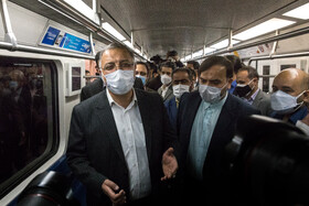 افتتاح ایستگاه مترو شهید رضایی