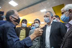 بازدید علیرضا زاکانی شهردار تهران از ایستگاه دولت آباد