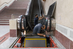 افتتاح ایستگاه مترو شهید رضایی