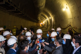 بازدید علیرضا زاکانی شهردار تهران از پروژه‌های عمرانی مترو در شهرری