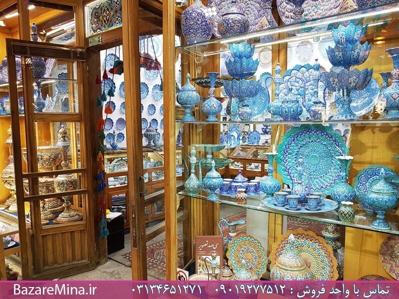 فروش عمده صنایع دستی ایرانی با قیمت ارزان در بازار مینا