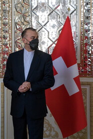 دیدار وزیر خارجه با رئیس مجلس سوییس