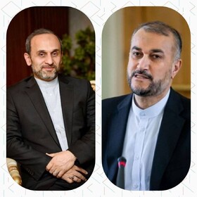 دیدار و رایزنی وزیر امور خارجه با رییس جدید سازمان صدا و سیما