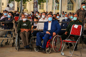 دیدار نخبگان، علما، خانواده شهدا، ایثارگران و جمعی از اقشار مختلف با ابراهیم رییسی، رییس جمهوری