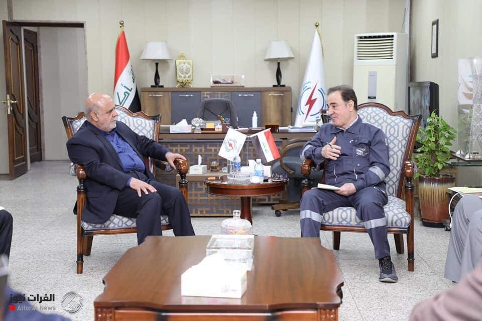 مسجدی خبر داد: توافقات اولیه با عراق در زمینه تولید برق برای این کشور