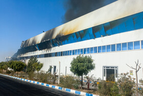 آتشسوزی گسترده در کارخانه طبیعت