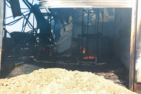 آتشسوزی گسترده در کارخانه طبیعت