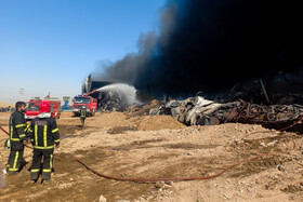 آتشسوزی گسترده در کارخانه طبیعت
