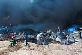 آتشسوزی گسترده در کارخانه طبیعت