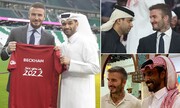 بکام با ۱۵۰ میلیون پوند سفیر جام جهانی ۲۰۲۲ قطر شد