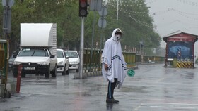 افزایش ۱۰ درصدی ترافیک تهران با بارش باران