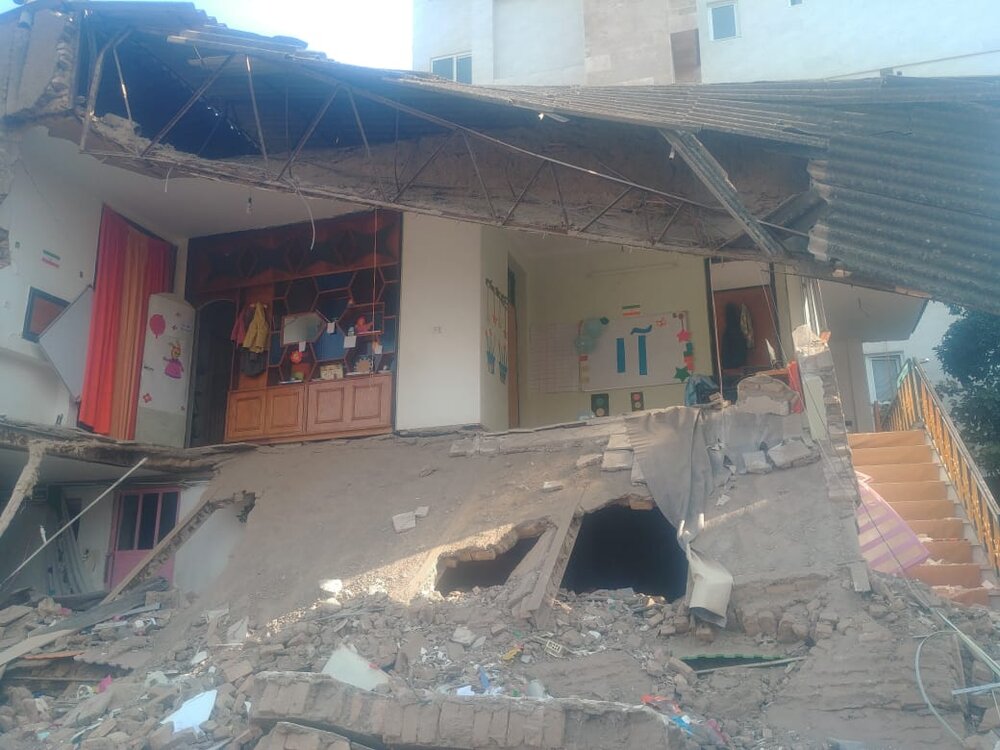 بازداشت ۲ نفر در رابطه با حادثه ریزش دیوار مدرسه در علی آباد کتول