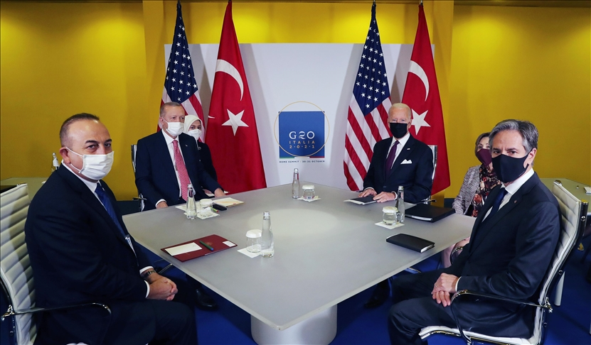 دیدار اردوغان و بایدن در حاشیه جی ۲۰